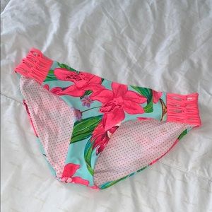 BODY GLOVE FLORAL BIKINI BOTTOM